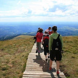 Hiking on the Banne d'Ordanche