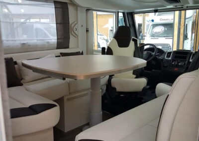 Seating in the motorhome